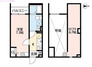 アルモあびこの物件間取画像